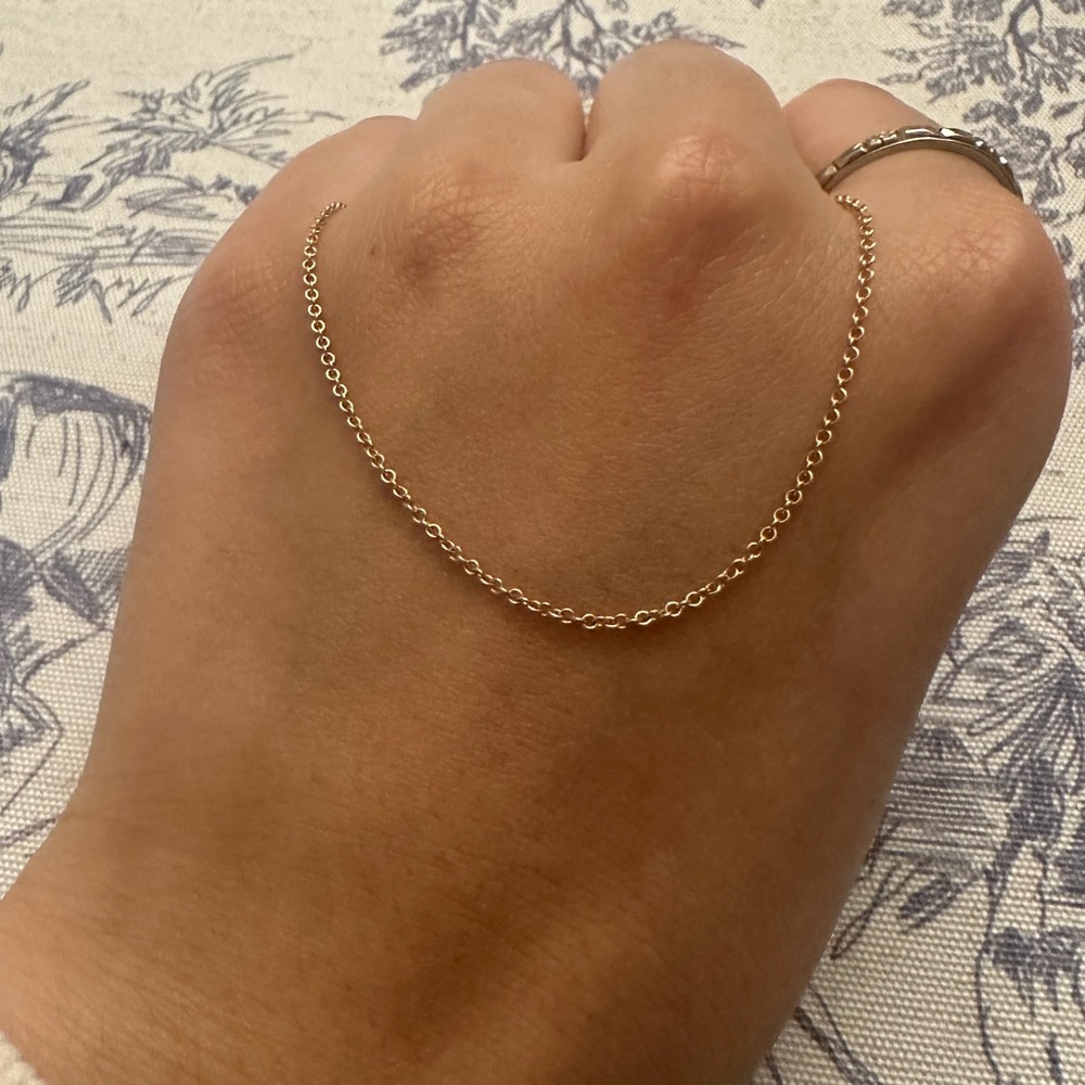CATBIRD 14K YELLOW GOLD PLAIN CHAIN 20”